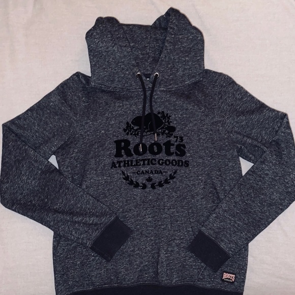 Roots Original Dark Grey Sweater 